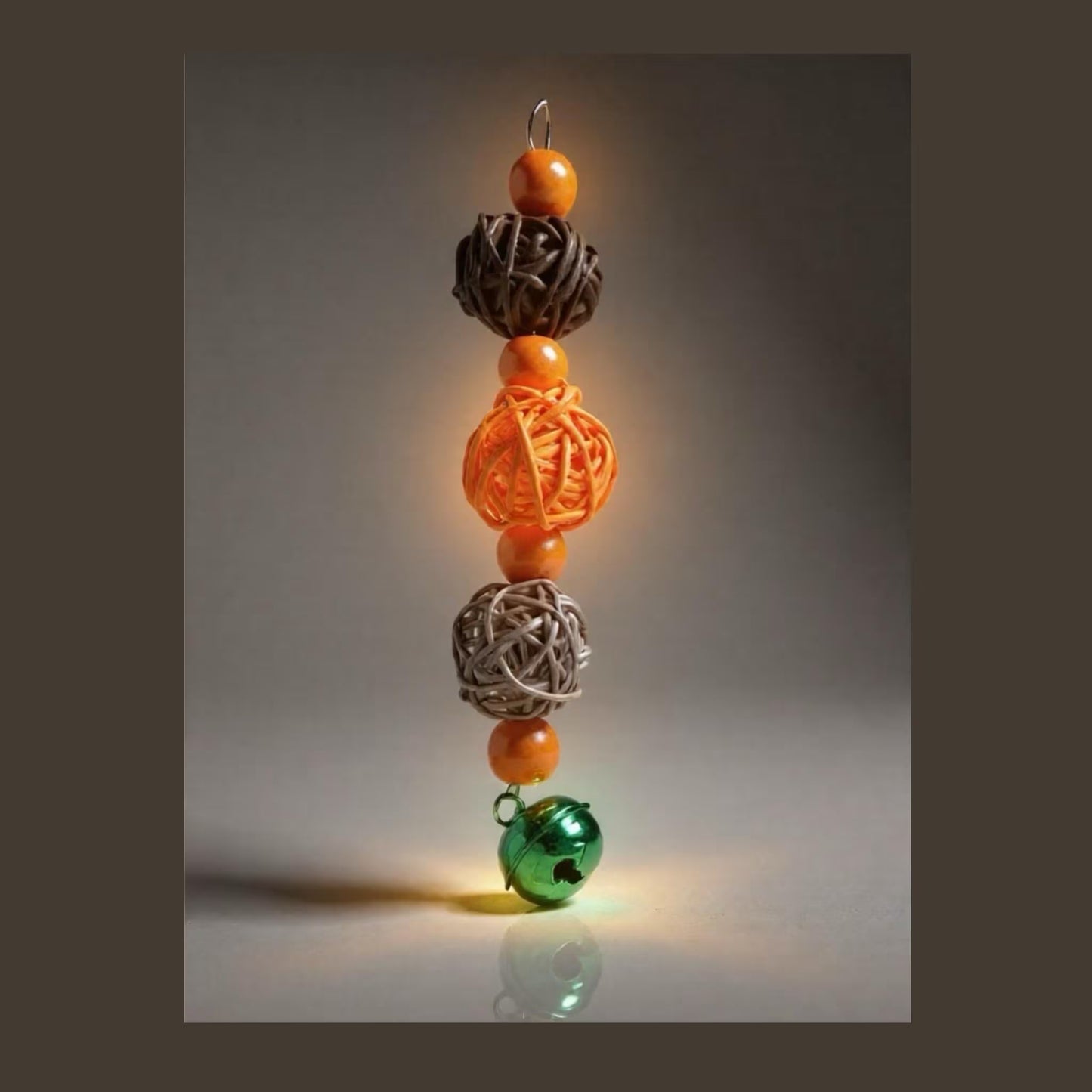 Wickedly Woven Halloween Bird Toy