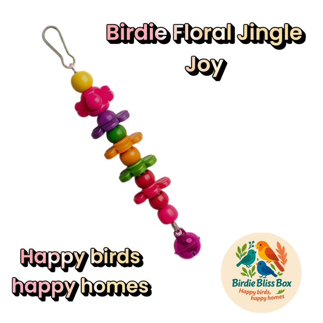 🌸 Birdie Floral Jingle Joy – Petal Packed Fun