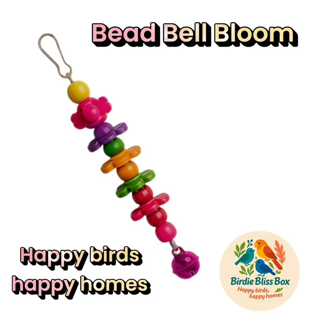 🌟 Bead Bell Bloom – Burst of Joy