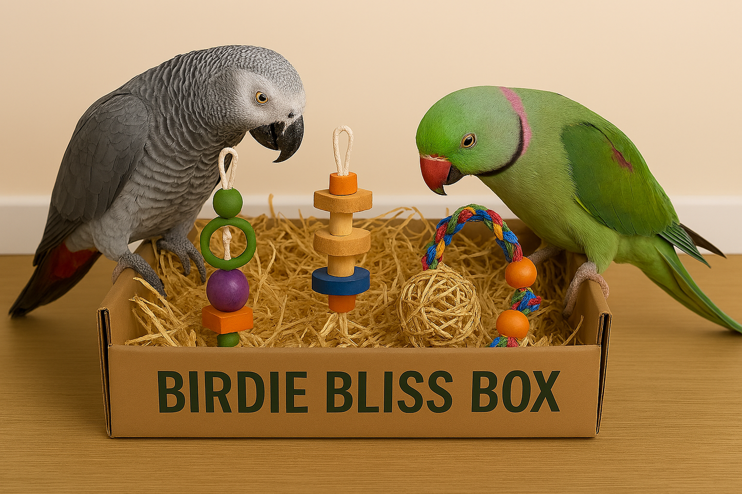 🦜 Birdie Bliss Large Box – Enrichment Elevated