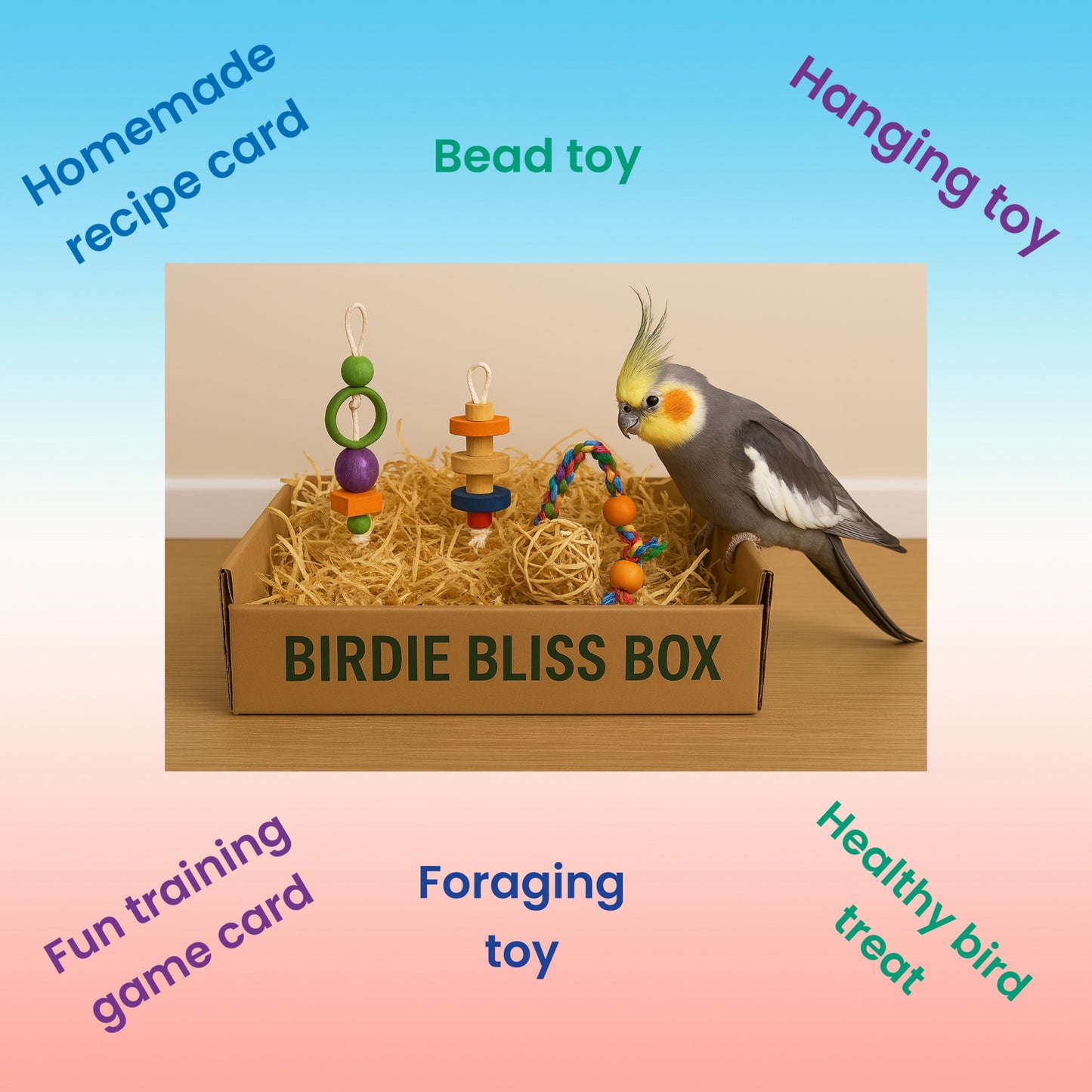 🐦 Medium Birdie Bliss Box – Joy in Every Peck