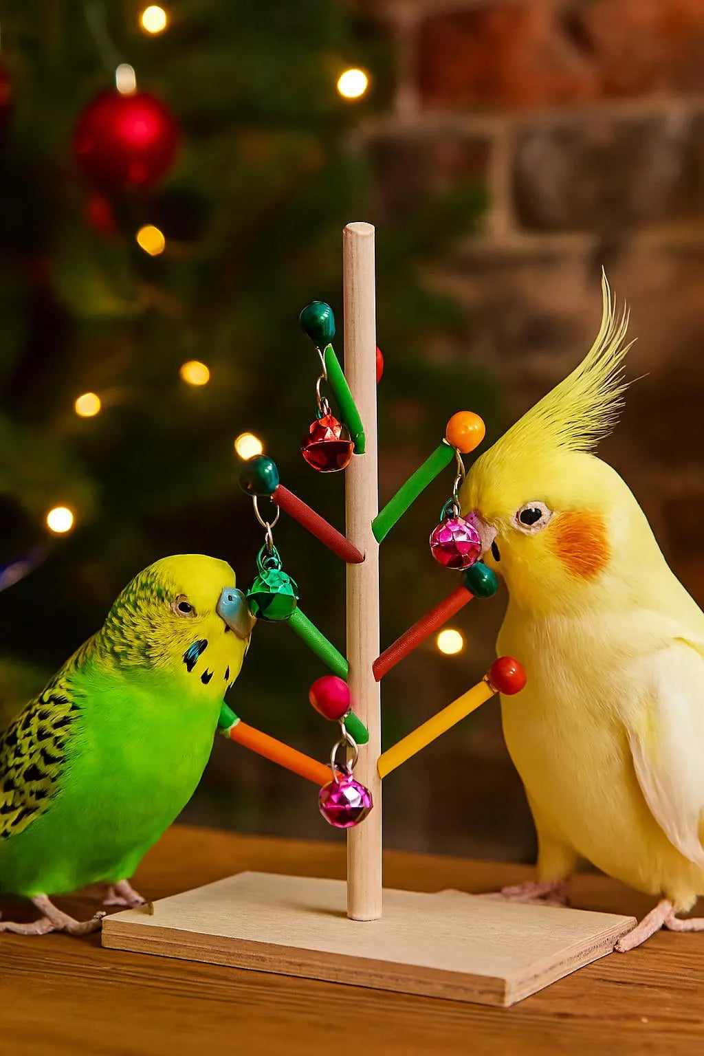 Festive Bell Tree – Christmas Tree Toy for Birds