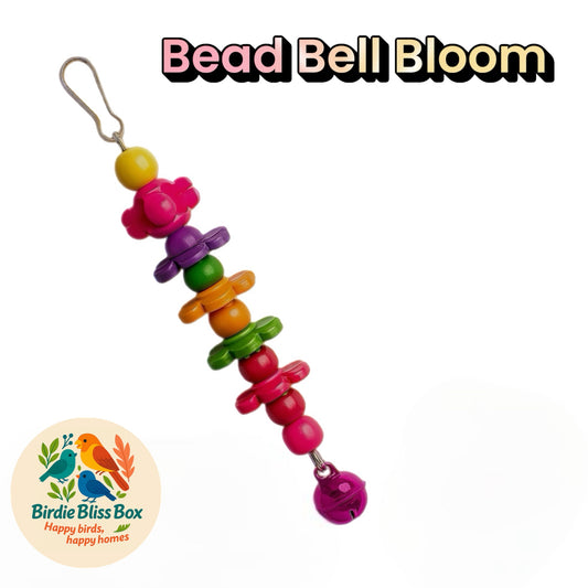 🌟 Bead Bell Bloom – Burst of Joy