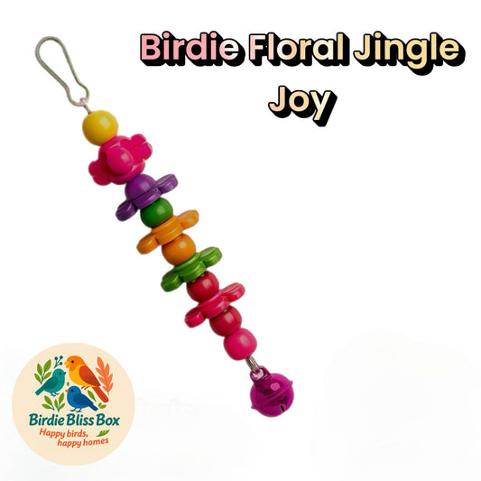 🌸 Birdie Floral Jingle Joy – Petal Packed Fun