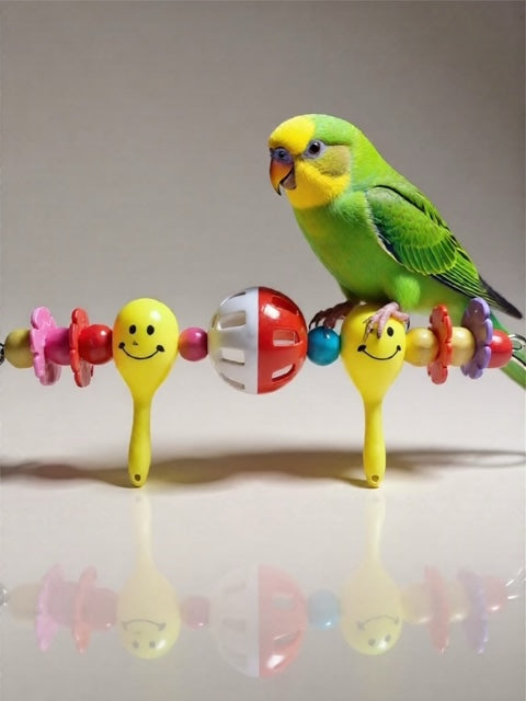 🦜 Smile & Spin Bird Toy